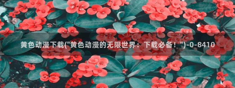 情色动漫